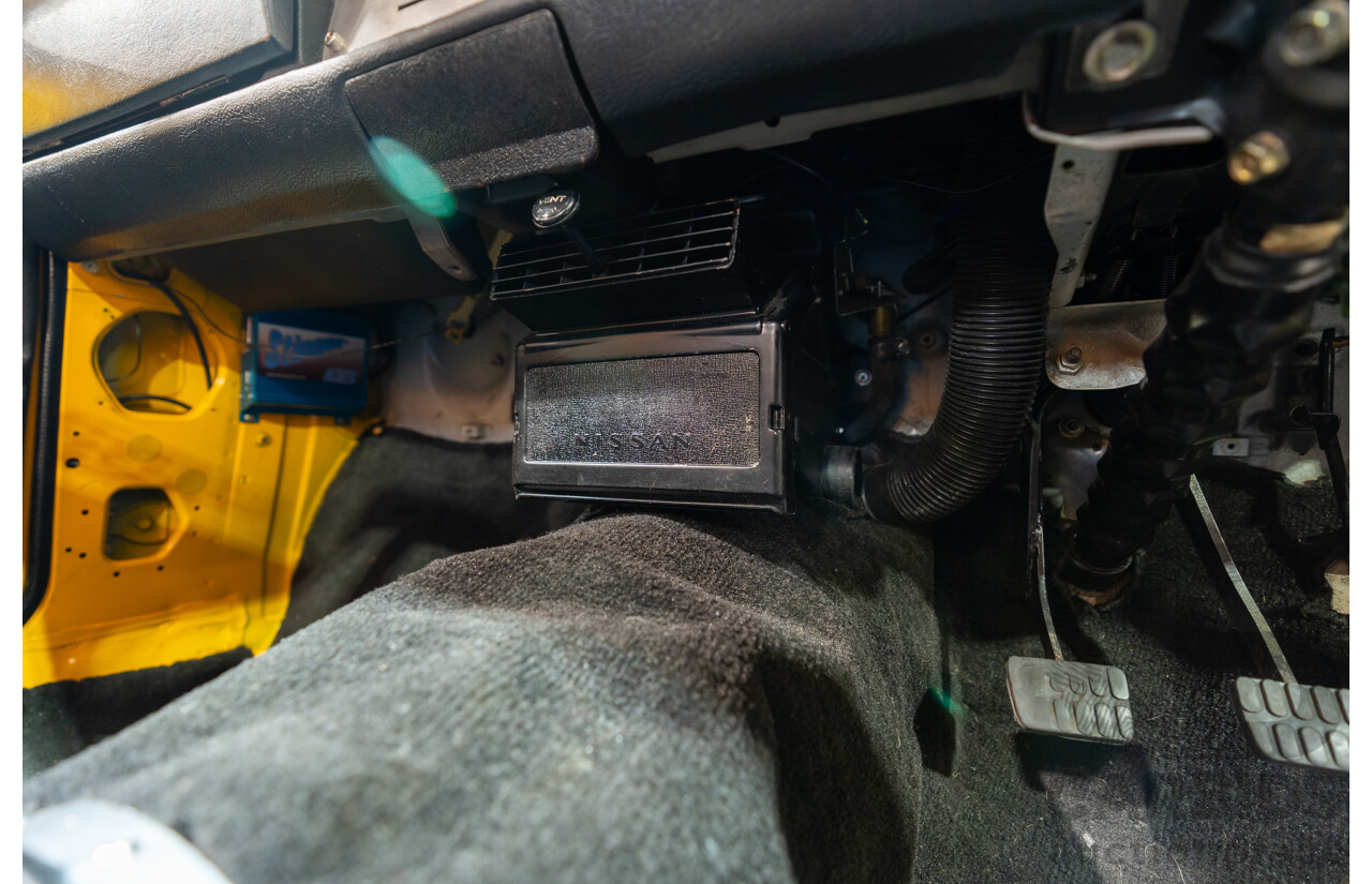 11/1984 Datsun 1200 B120 2d Utility Orange CA18 Turbo 1.8L - Engineered