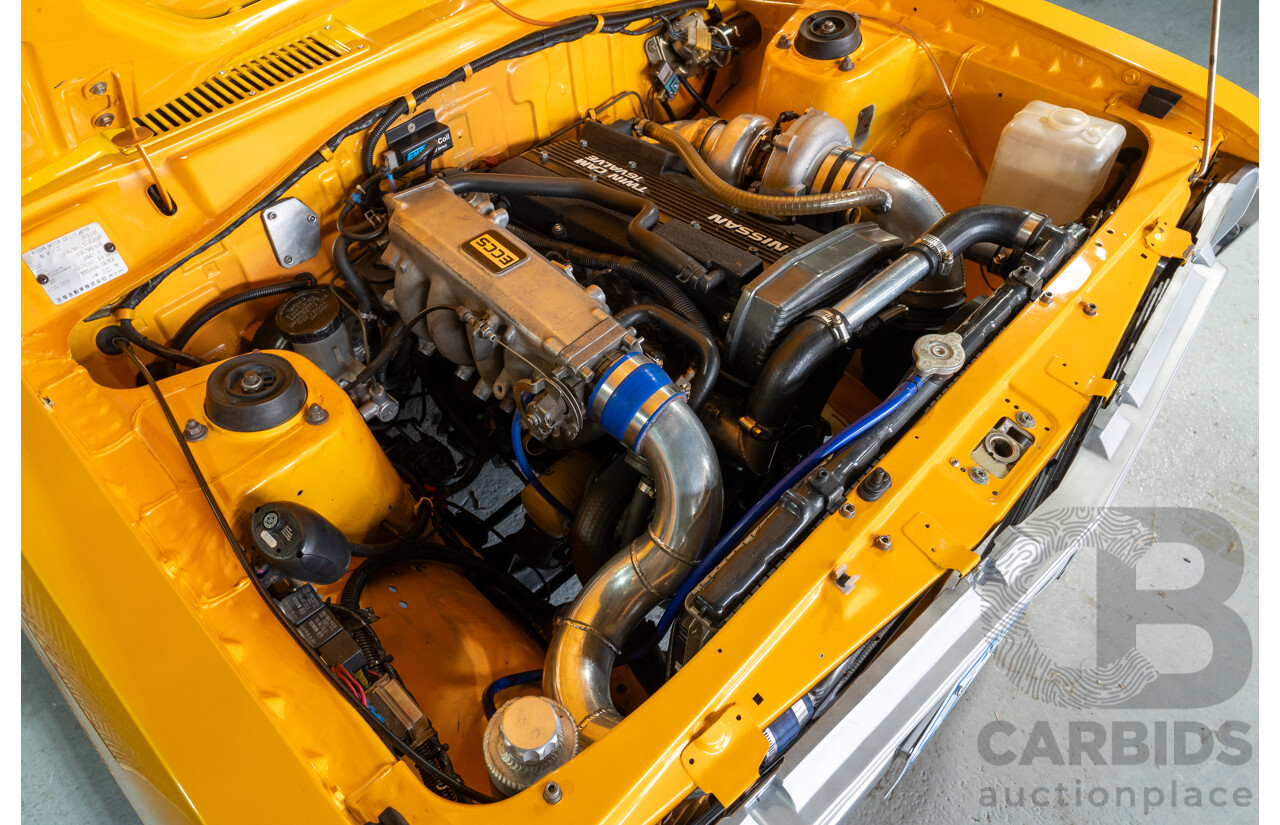 11/1984 Datsun 1200 B120 2d Utility Orange CA18 Turbo 1.8L - Engineered