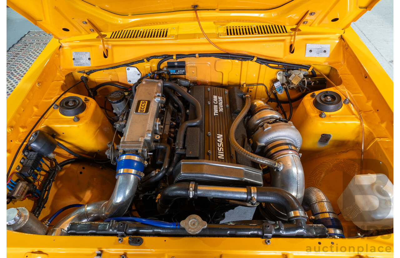 11/1984 Datsun 1200 B120 2d Utility Orange CA18 Turbo 1.8L - Engineered