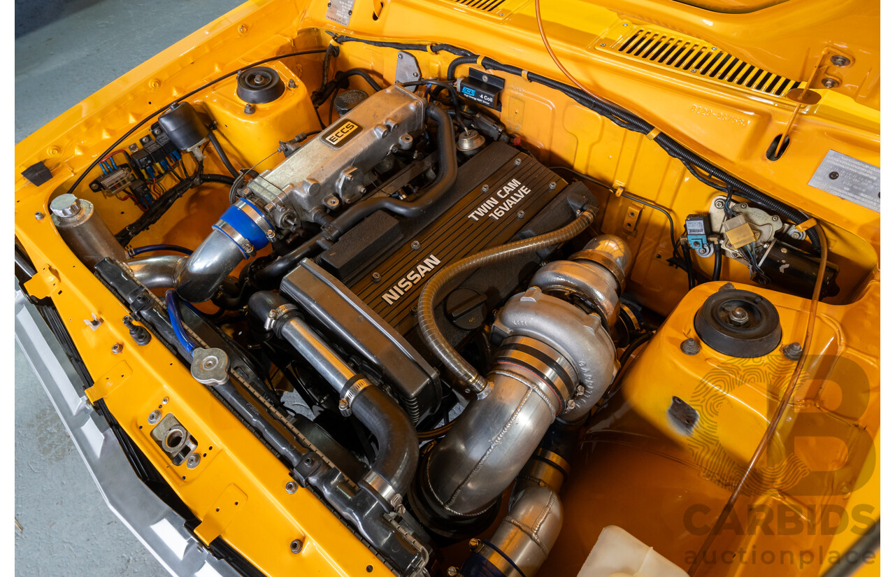 11/1984 Datsun 1200 B120 2d Utility Orange CA18 Turbo 1.8L - Engineered