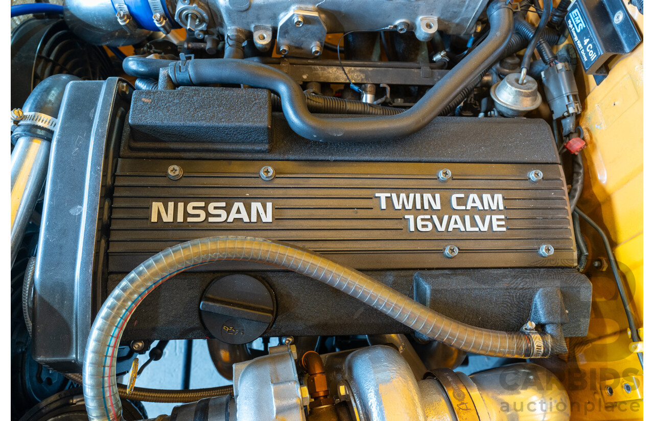 11/1984 Datsun 1200 B120 2d Utility Orange CA18 Turbo 1.8L - Engineered