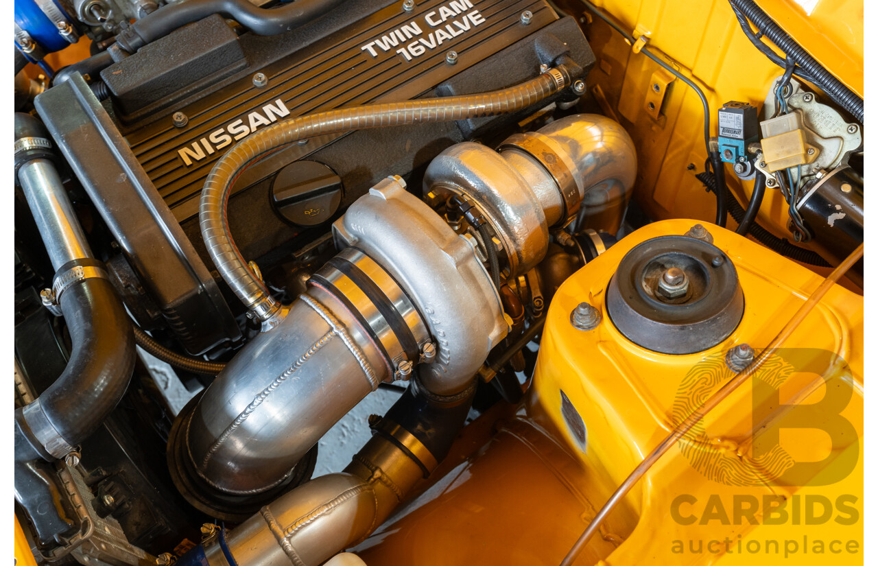 11/1984 Datsun 1200 B120 2d Utility Orange CA18 Turbo 1.8L - Engineered