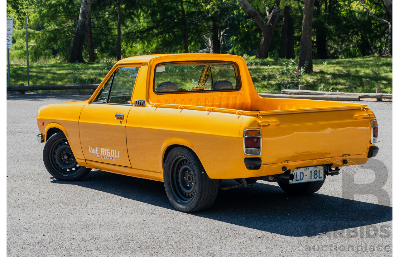 11/1984 Datsun 1200 B120 2d Utility Orange CA18 Turbo 1.8L - Engineered