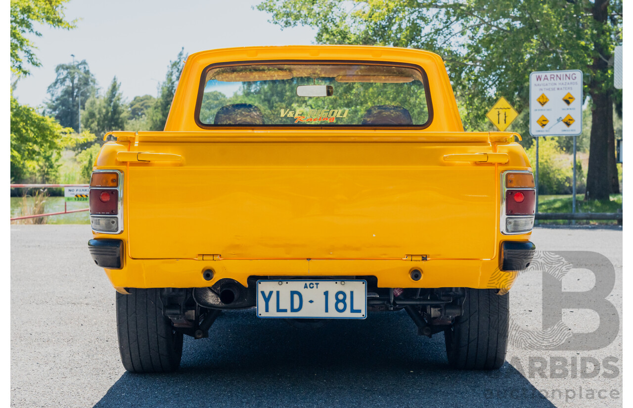11/1984 Datsun 1200 B120 2d Utility Orange CA18 Turbo 1.8L - Engineered