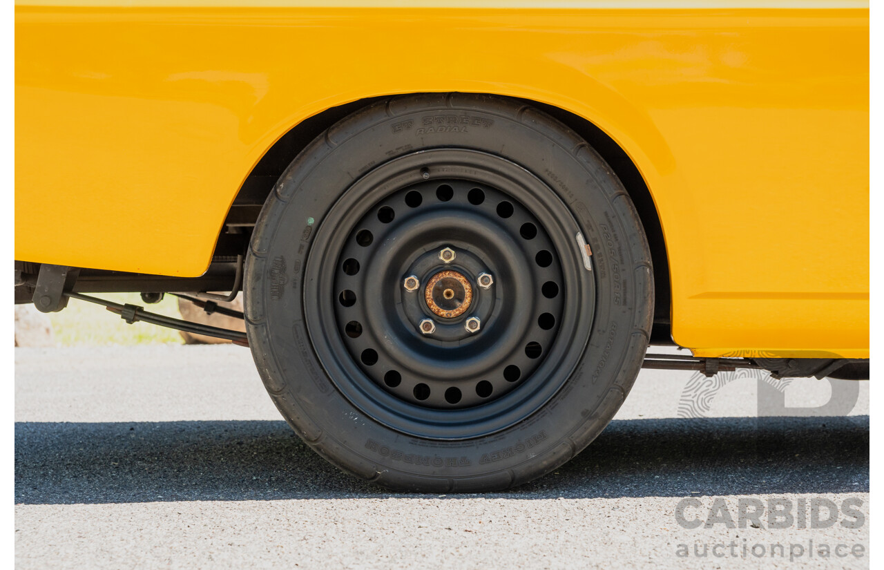 11/1984 Datsun 1200 B120 2d Utility Orange CA18 Turbo 1.8L - Engineered
