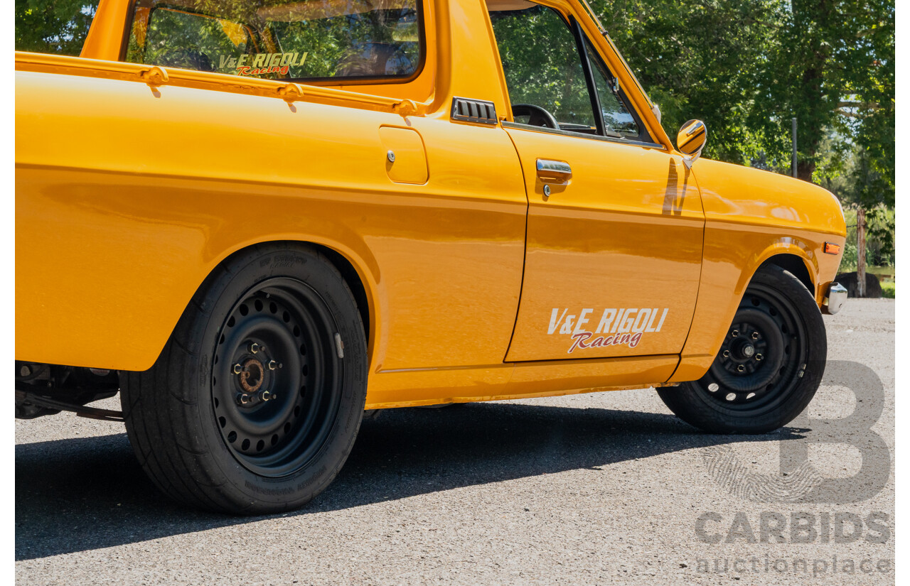 11/1984 Datsun 1200 B120 2d Utility Orange CA18 Turbo 1.8L - Engineered