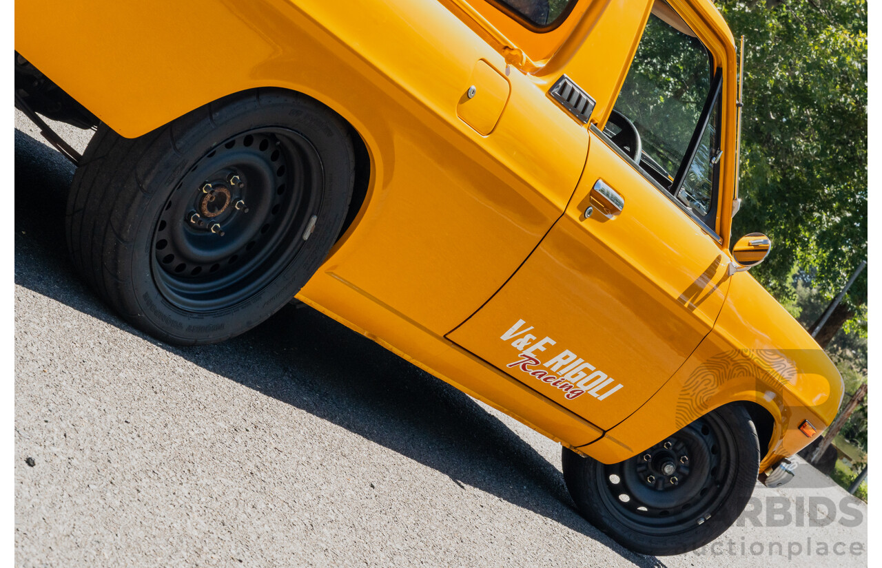 11/1984 Datsun 1200 B120 2d Utility Orange CA18 Turbo 1.8L - Engineered