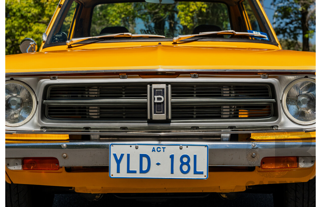 11/1984 Datsun 1200 B120 2d Utility Orange CA18 Turbo 1.8L - Engineered