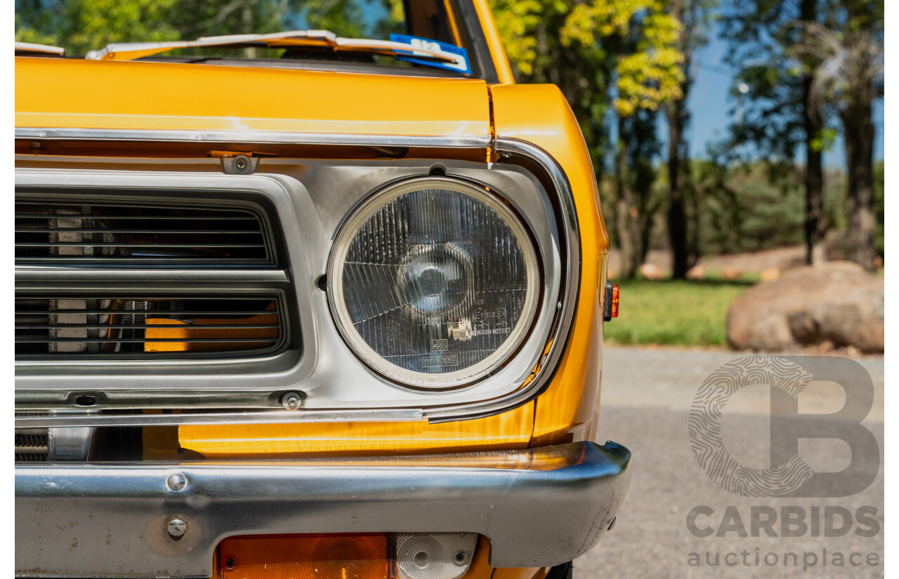 11/1984 Datsun 1200 B120 2d Utility Orange CA18 Turbo 1.8L - Engineered