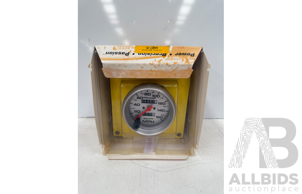 Auto Meter Electronic 3 Inch Programmable Speedometer