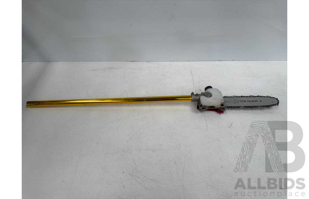 TDKMAN 5 in 1 Pole Chainsaw Hedge Trimmer Brush Cutter Whipper Snipper Pruner Line Tree