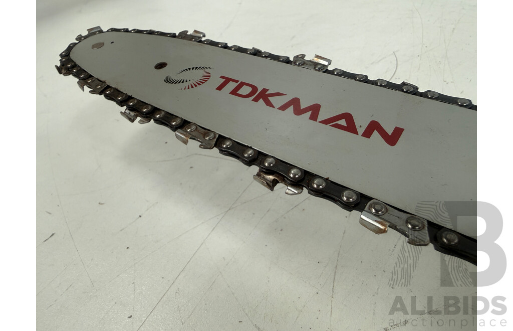 TDKMAN 5 in 1 Pole Chainsaw Hedge Trimmer Brush Cutter Whipper Snipper Pruner Line Tree