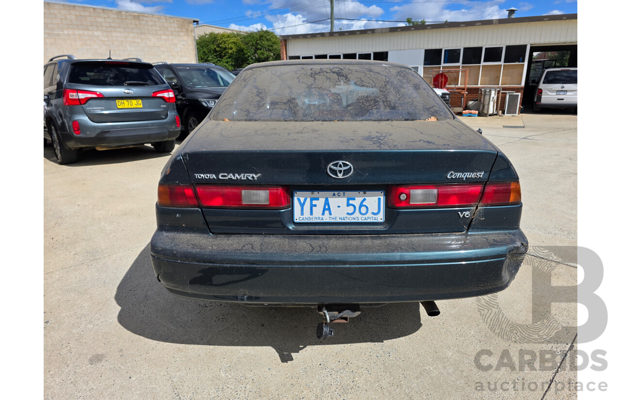 4/1998 Toyota Camry Conquest MCV20R 4d Sedan Green 3.0L