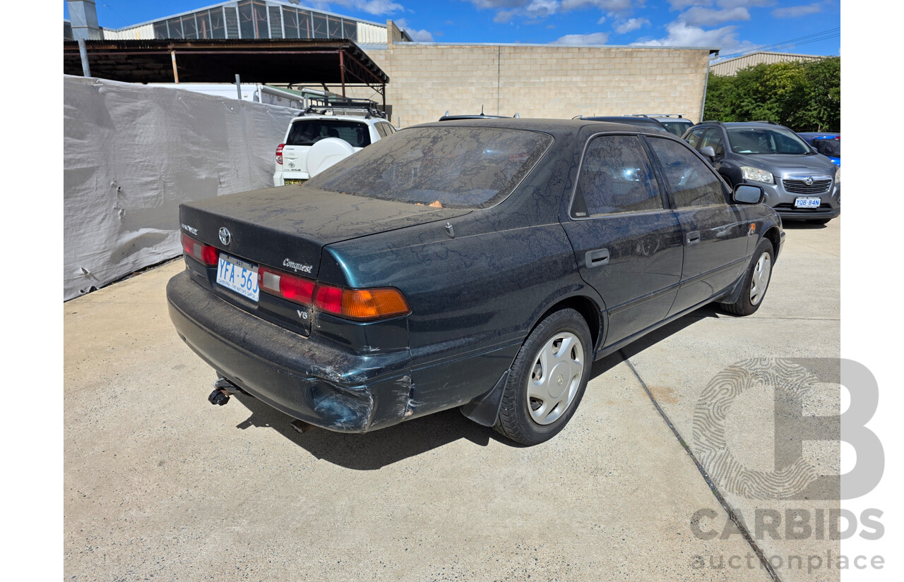 4/1998 Toyota Camry Conquest MCV20R 4d Sedan Green 3.0L
