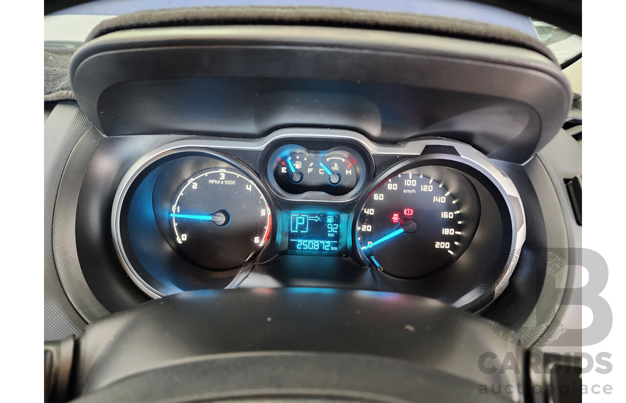 1/2015 Ford Ranger XLT 3.2 Hi-Rider (4x2) PX Crew Cab P/Up Blue 3.2L