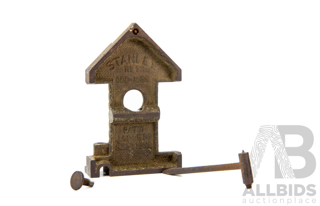 Antique Stanley No.1 'Odd Jobs' Combination Tool, Patented 1888