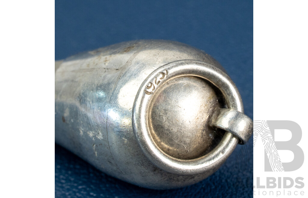 Antique Sterling Silver Whistle