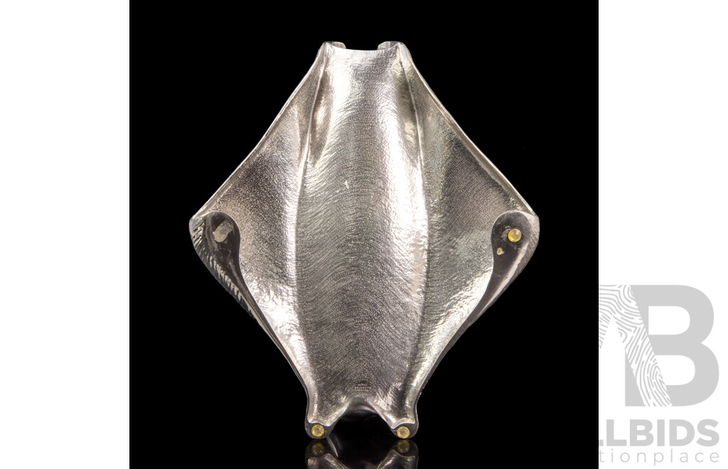 Royal Selangor Pewter Manta Ray Bottle Cradle