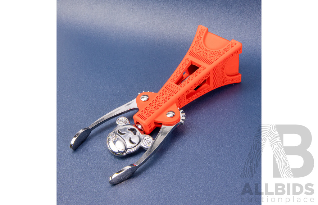 French Pylones Cheers Tower Red Eiffel Tower Corkscrew, Designed by Tire-Bouchen