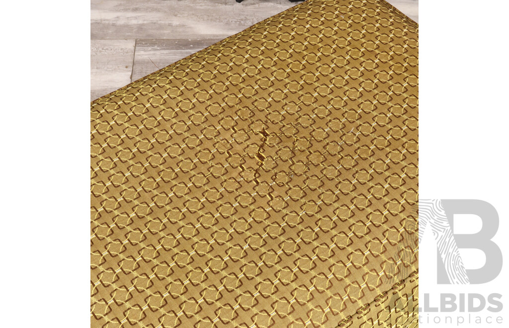 Modern Fabric Upholstered Ottoman