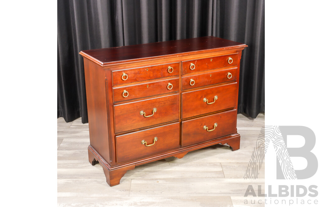 Drexel Georgian Style Chest of Six Drawers
