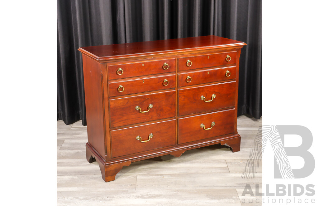 Drexel Georgian Style Chest of Six Drawers