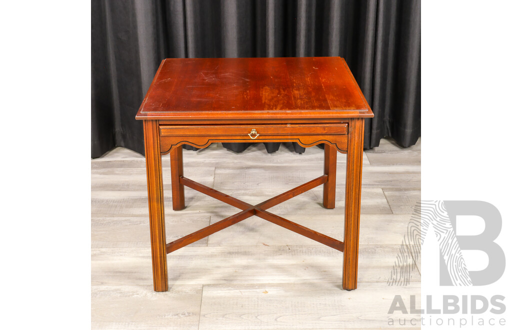 Drexel Heritage Side Table with Book Slide