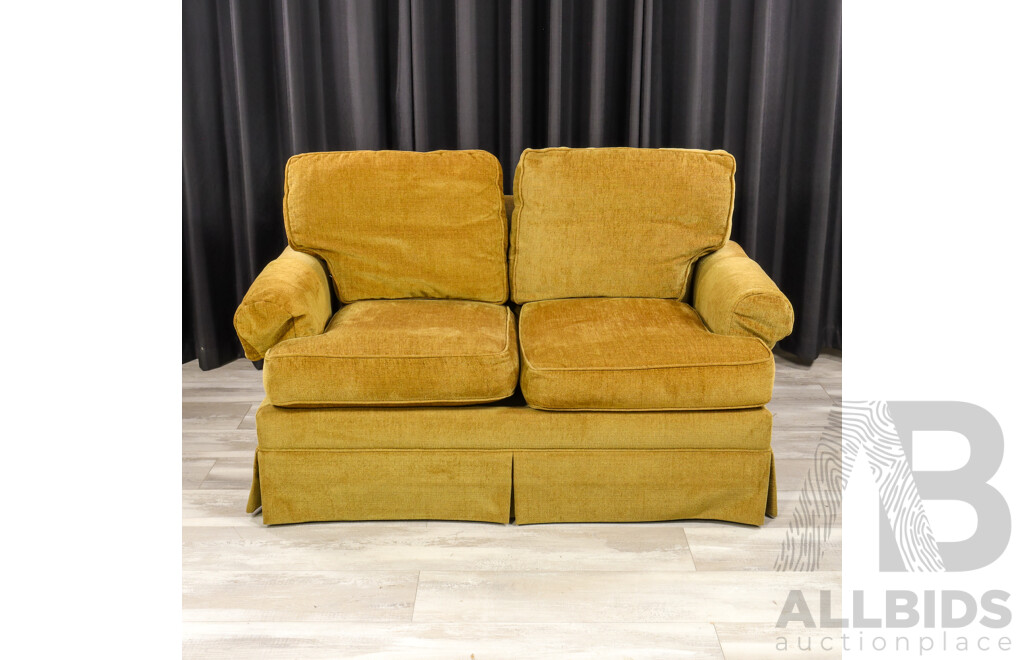 Pair of Fabric Two and Three Seater Lounges