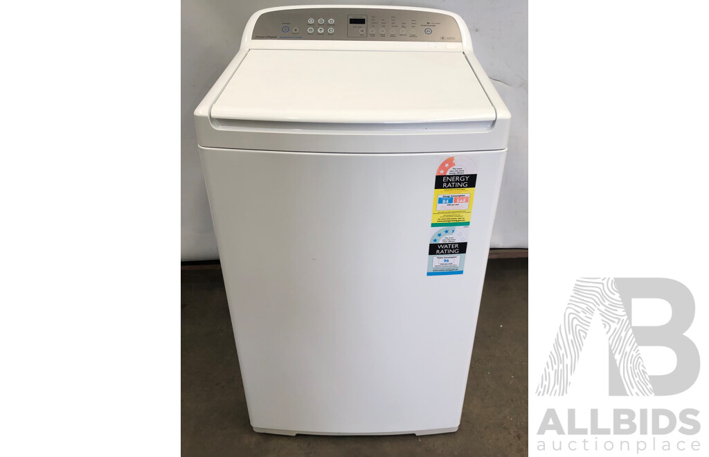Fisher and Paykel Washsmart 8.5kg Top Loader Washing Machine