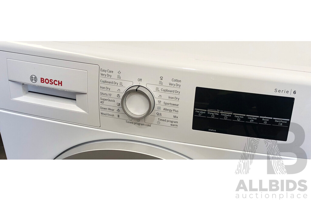 Bosch  Series 6 Condensor 8kg Clothes Tumble Dryer