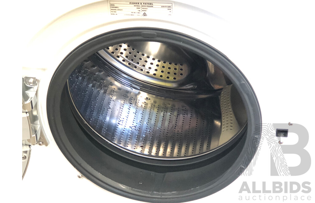 Fisher & Paykel Quick Smart 7.5 Kg Front Loader Washing Machine