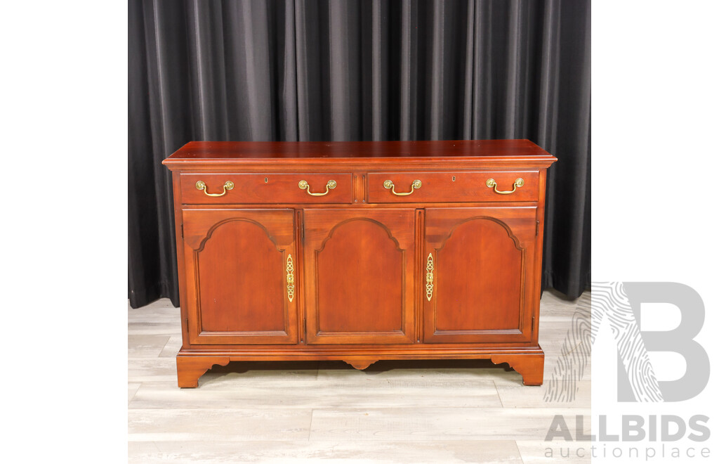 Drexel Heritage Two Drawer Buffet with Three Doors