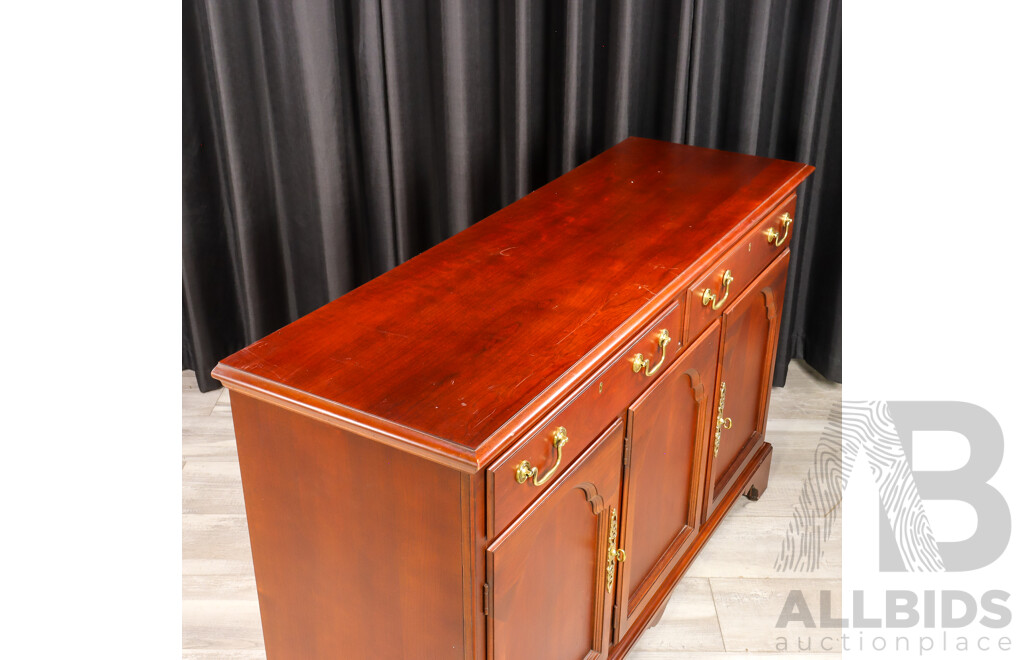 Drexel Heritage Two Drawer Buffet with Three Doors