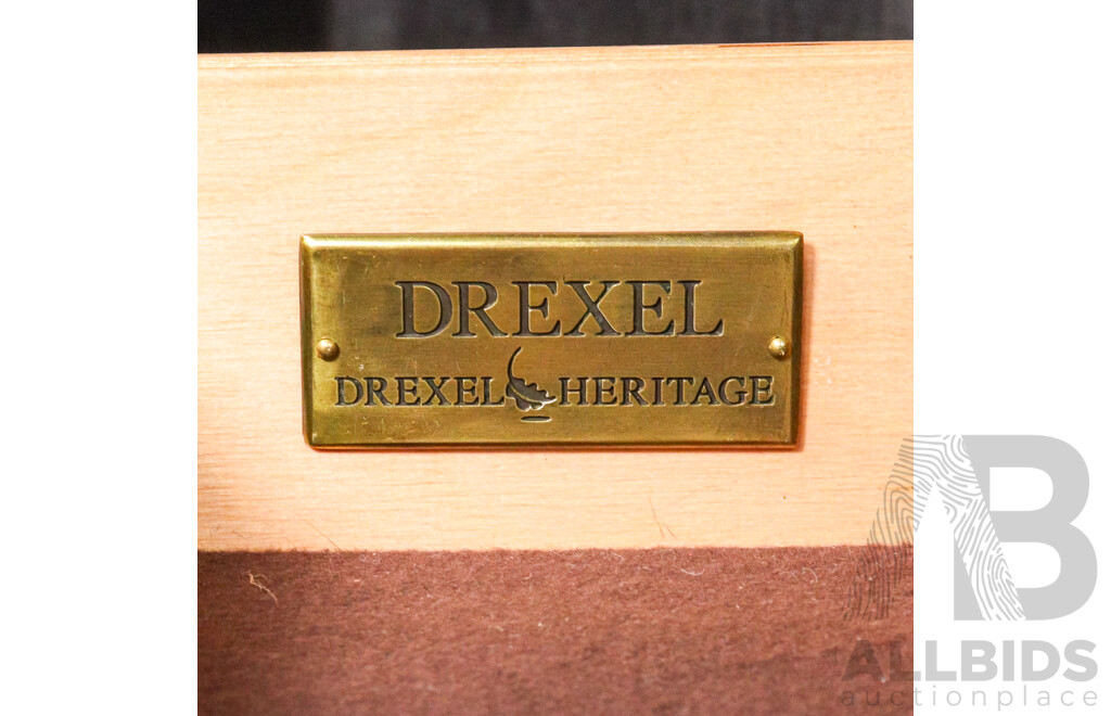 Drexel Heritage Two Piece Buffet Bookcase