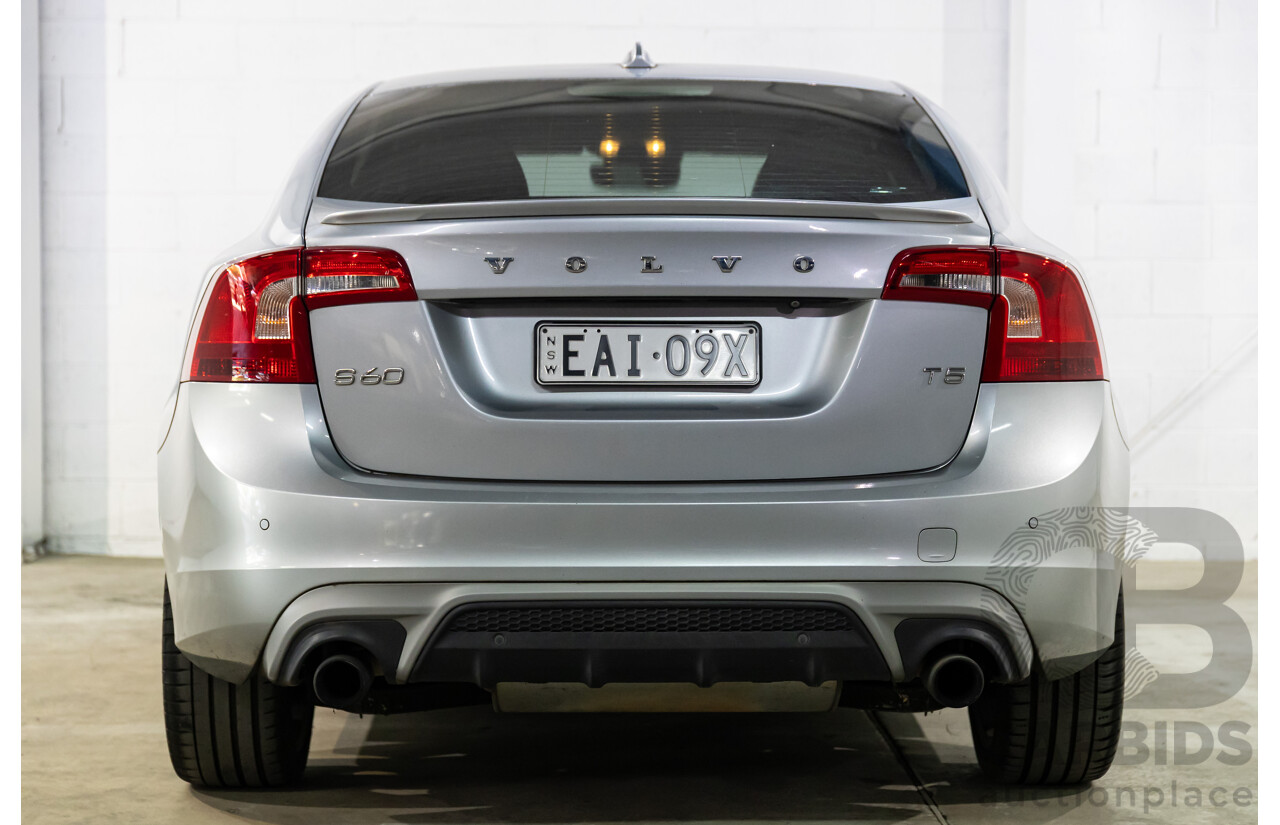 9/2015 Volvo S60 T5 R-Design F MY16 4d Sedan Electric Silver Metallic Turbo 2.0L