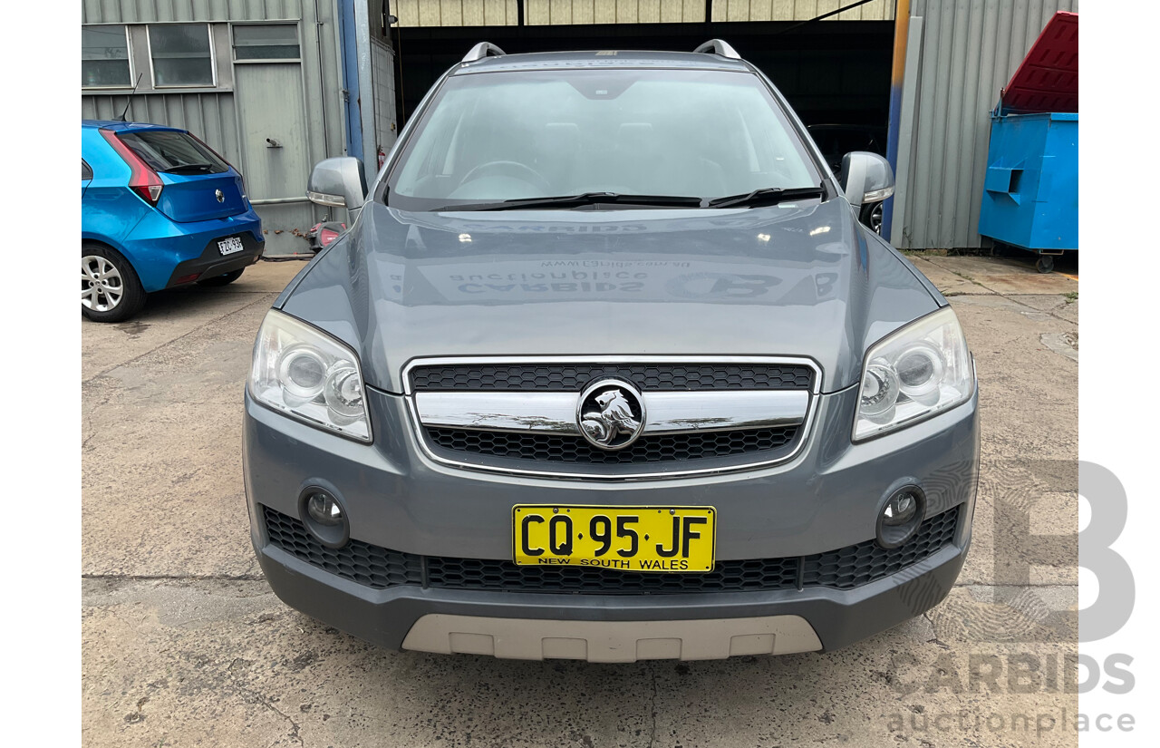 7/2009 Holden Captiva LX (4x4) CG MY09 4d Wagon Grey V6 3.2L - 7 Seater