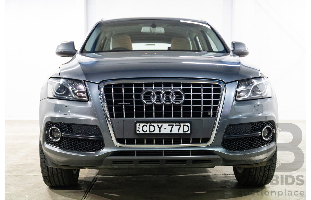 1/2012 Audi Q5 2.0 TFSI Quattro 8R MY12 4d Wagon Monsoon Grey Metallic Turbo 2.0L