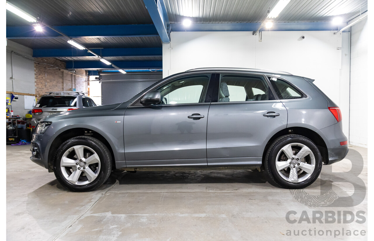 1/2012 Audi Q5 2.0 TFSI Quattro 8R MY12 4d Wagon Monsoon Grey Metallic Turbo 2.0L