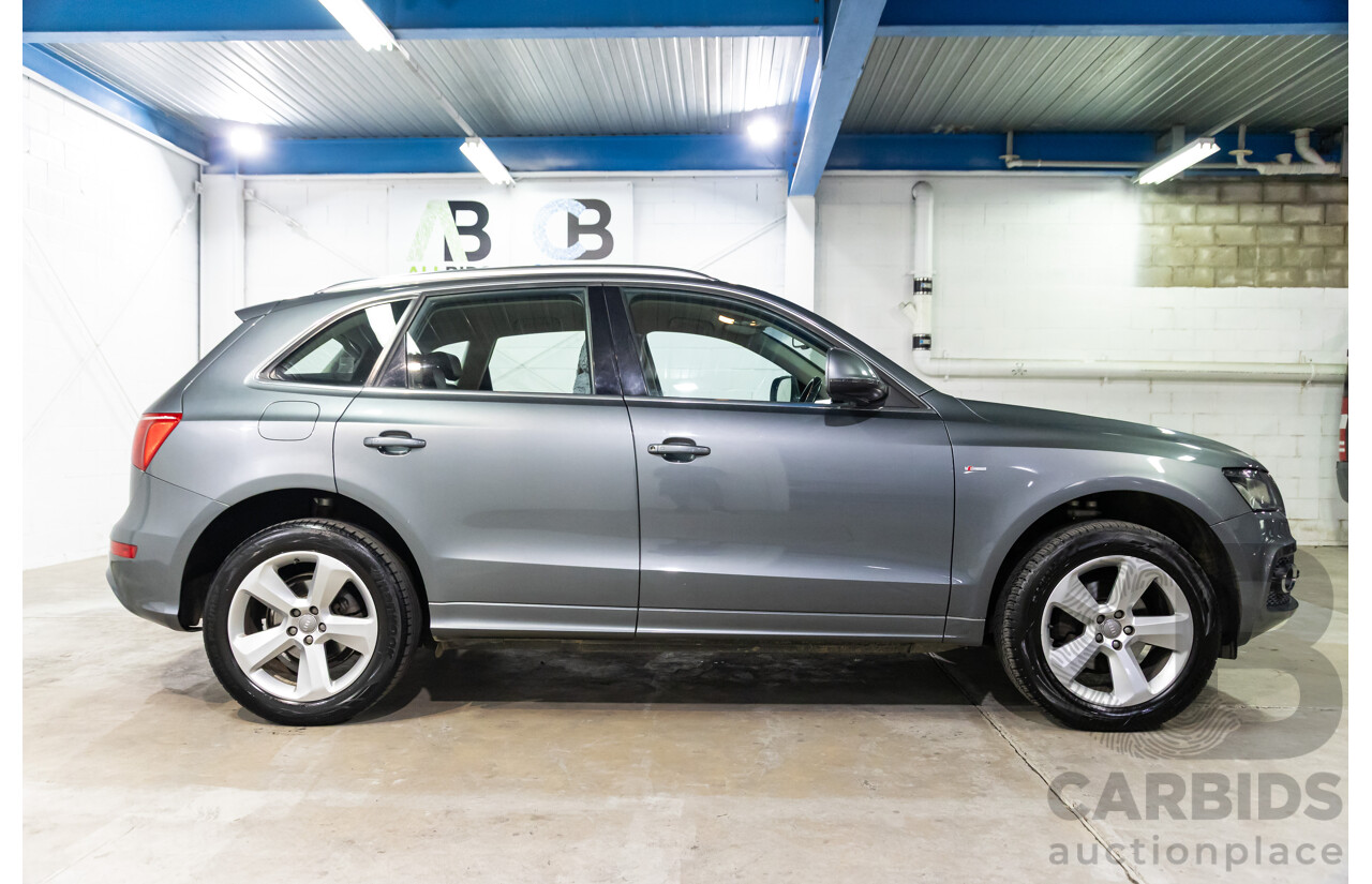 1/2012 Audi Q5 2.0 TFSI Quattro 8R MY12 4d Wagon Monsoon Grey Metallic Turbo 2.0L