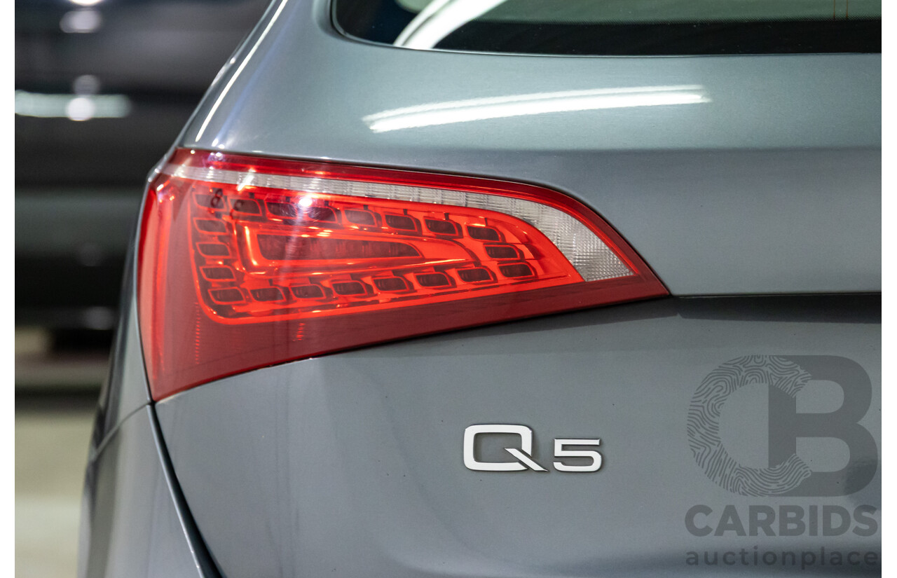1/2012 Audi Q5 2.0 TFSI Quattro 8R MY12 4d Wagon Monsoon Grey Metallic Turbo 2.0L