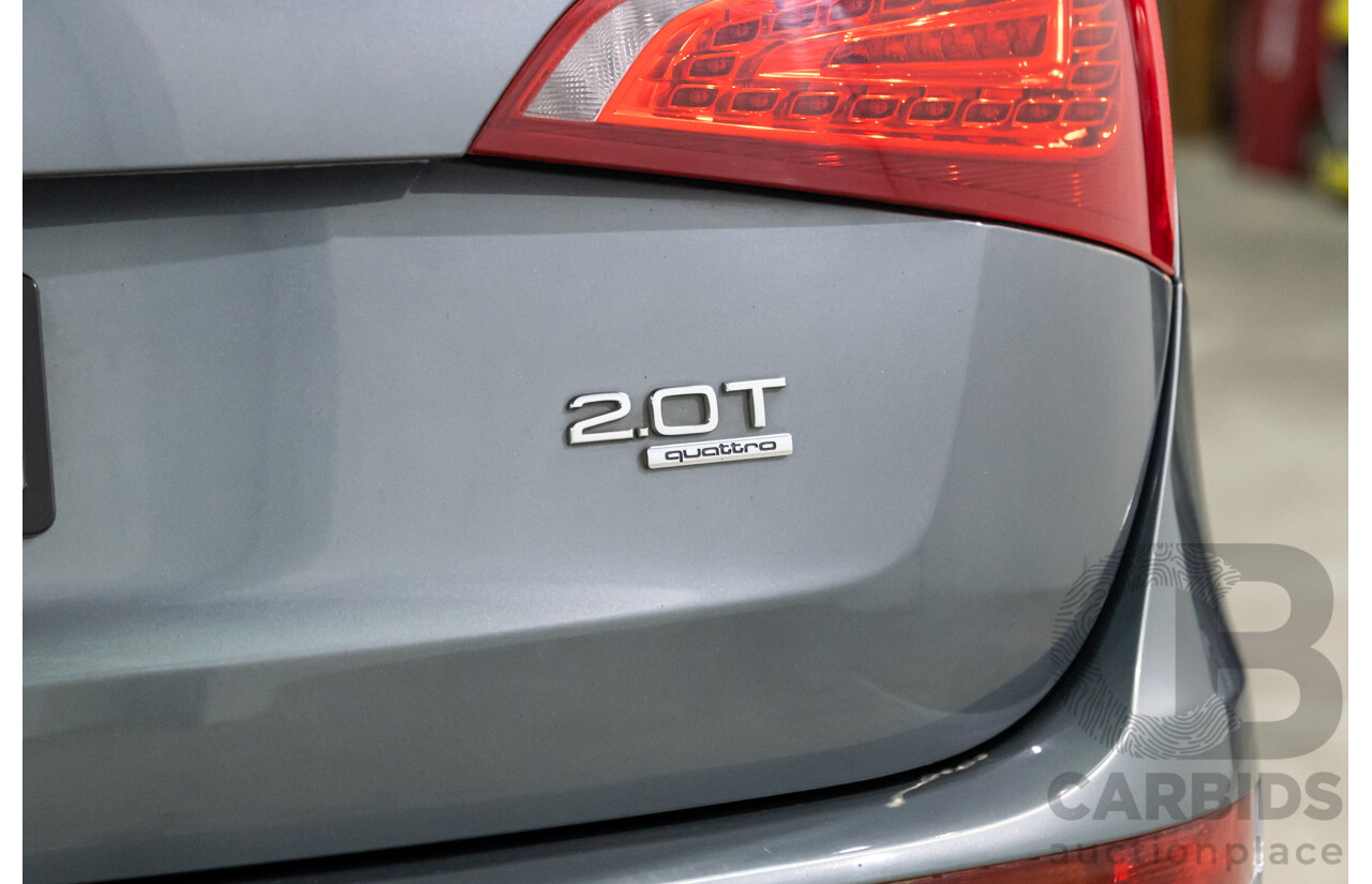 1/2012 Audi Q5 2.0 TFSI Quattro 8R MY12 4d Wagon Monsoon Grey Metallic Turbo 2.0L
