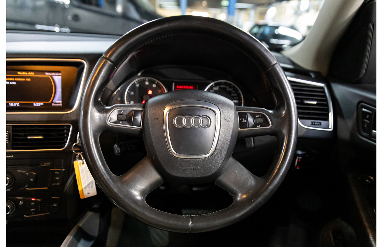 1/2012 Audi Q5 2.0 TFSI Quattro 8R MY12 4d Wagon Monsoon Grey Metallic Turbo 2.0L