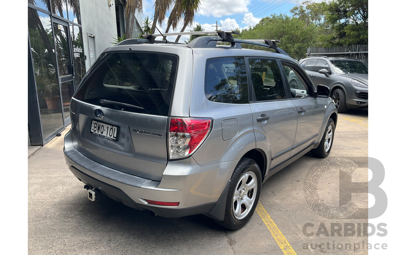 6/2011 Subaru Forester X MY11 4d Wagon Steel Silver 2.5L