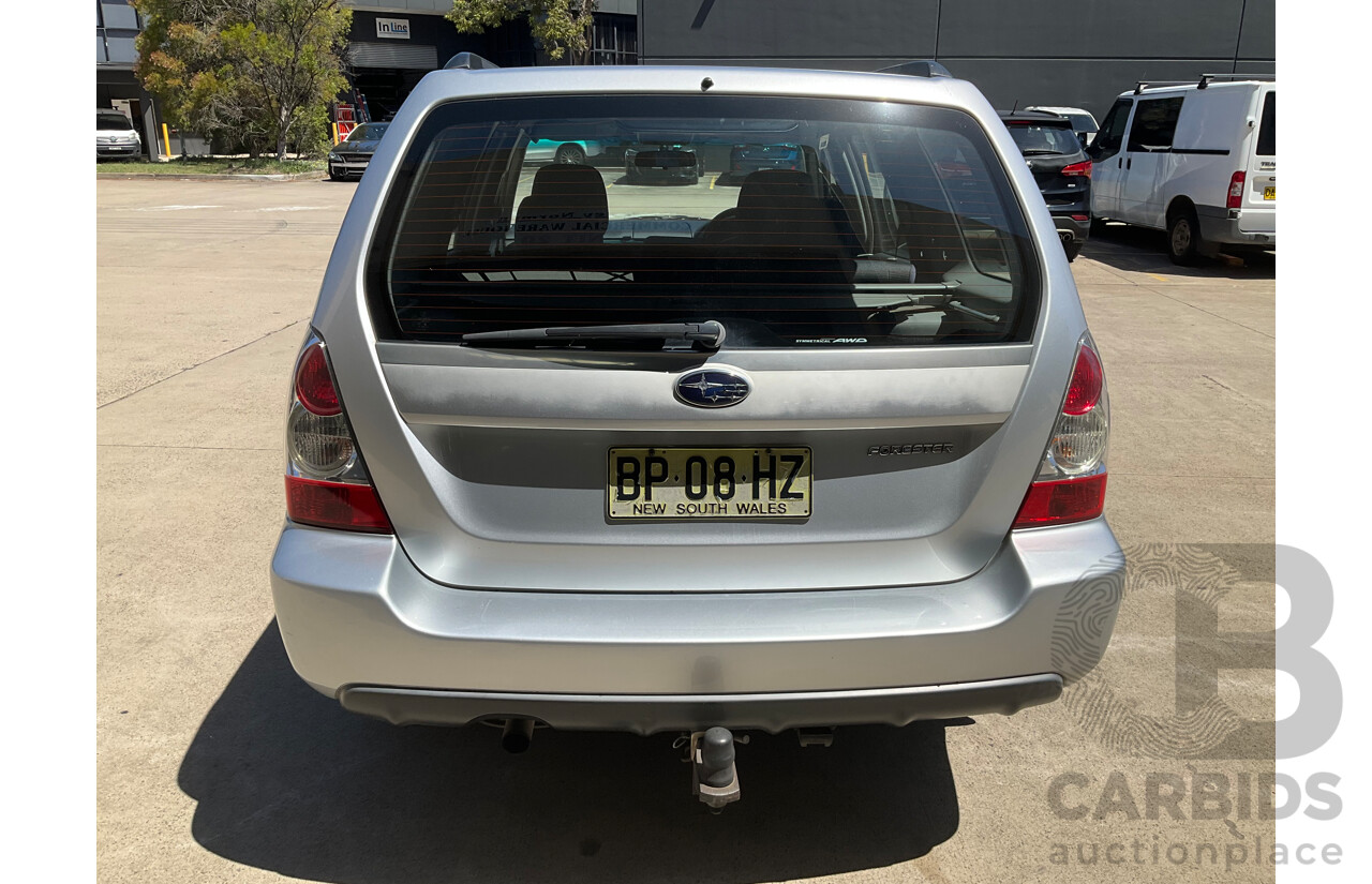 7/2005 Subaru Forester XS MY05 4d Wagon Silver Metallic 2.5L