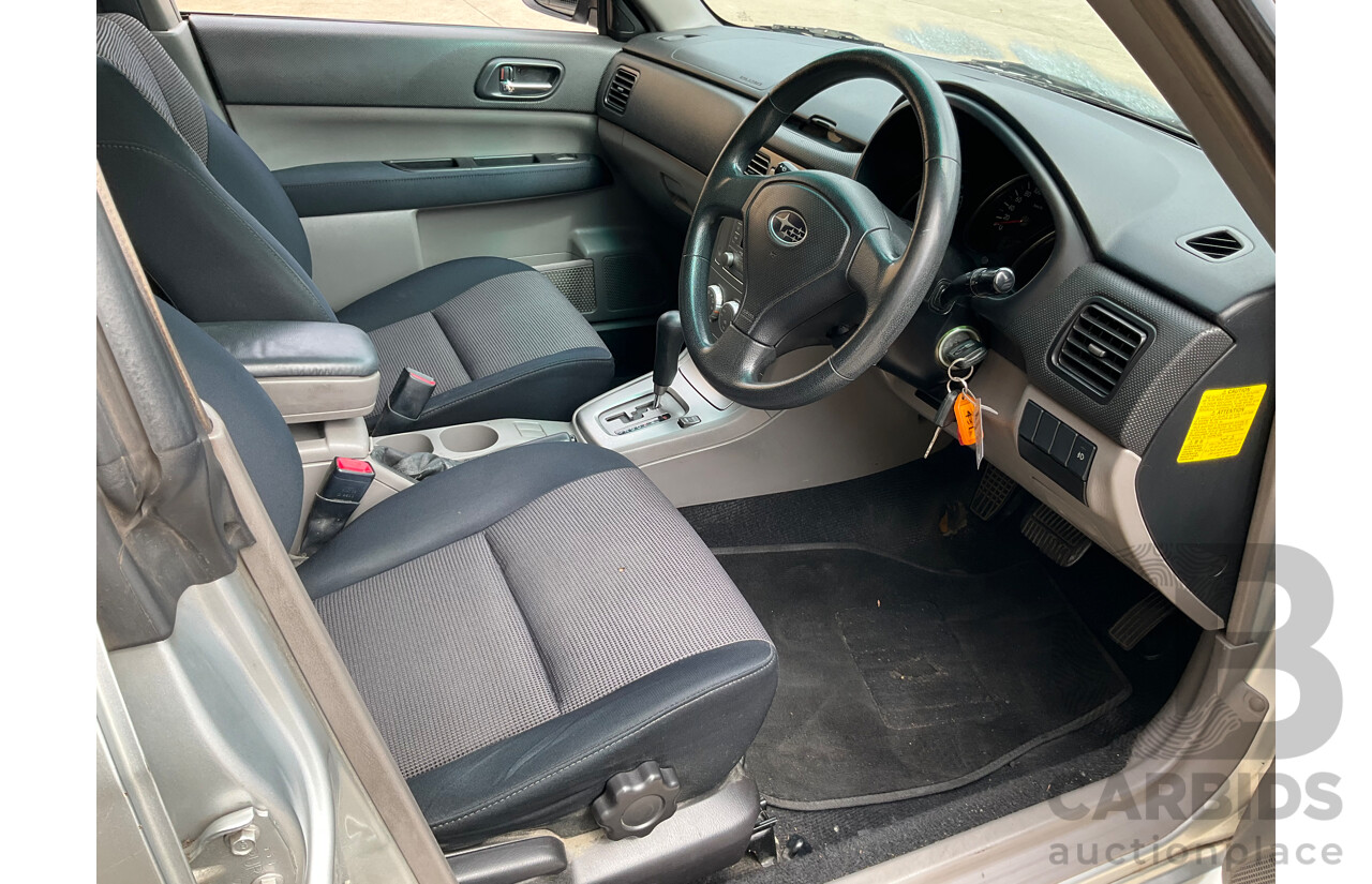 7/2005 Subaru Forester XS MY05 4d Wagon Silver Metallic 2.5L