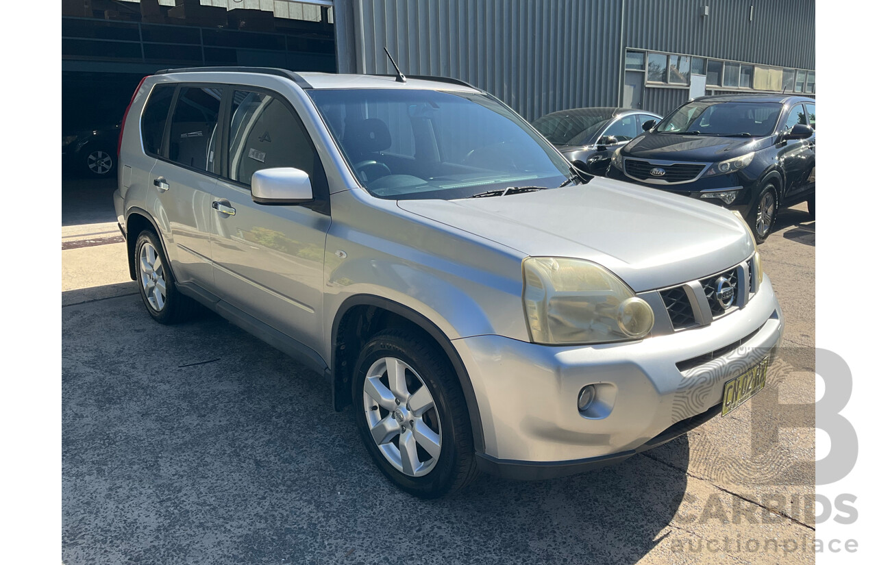 10/2008 Nissan X-Trail TS (4x4) T31 4d Wagon Brilliant Silver Metallic Turbo Diesel 2.0L