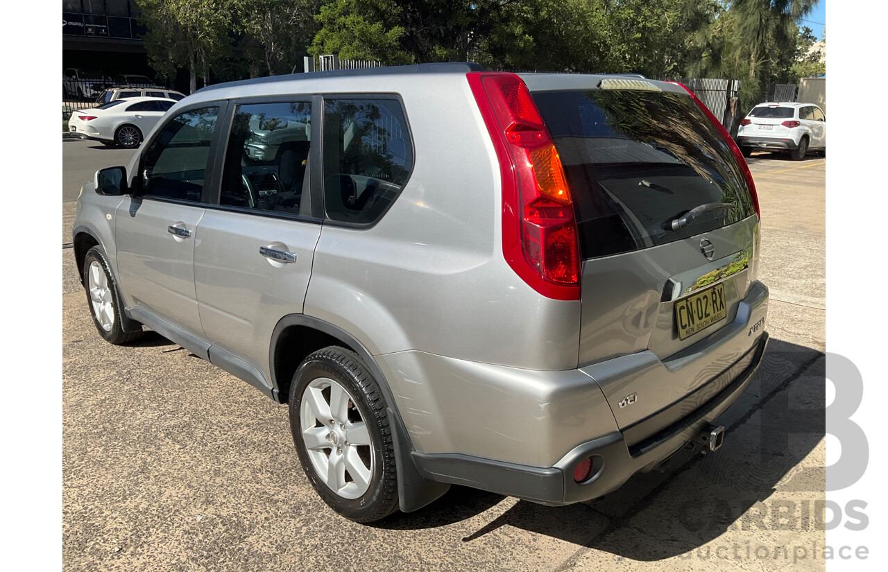 10/2008 Nissan X-Trail TS (4x4) T31 4d Wagon Brilliant Silver Metallic Turbo Diesel 2.0L