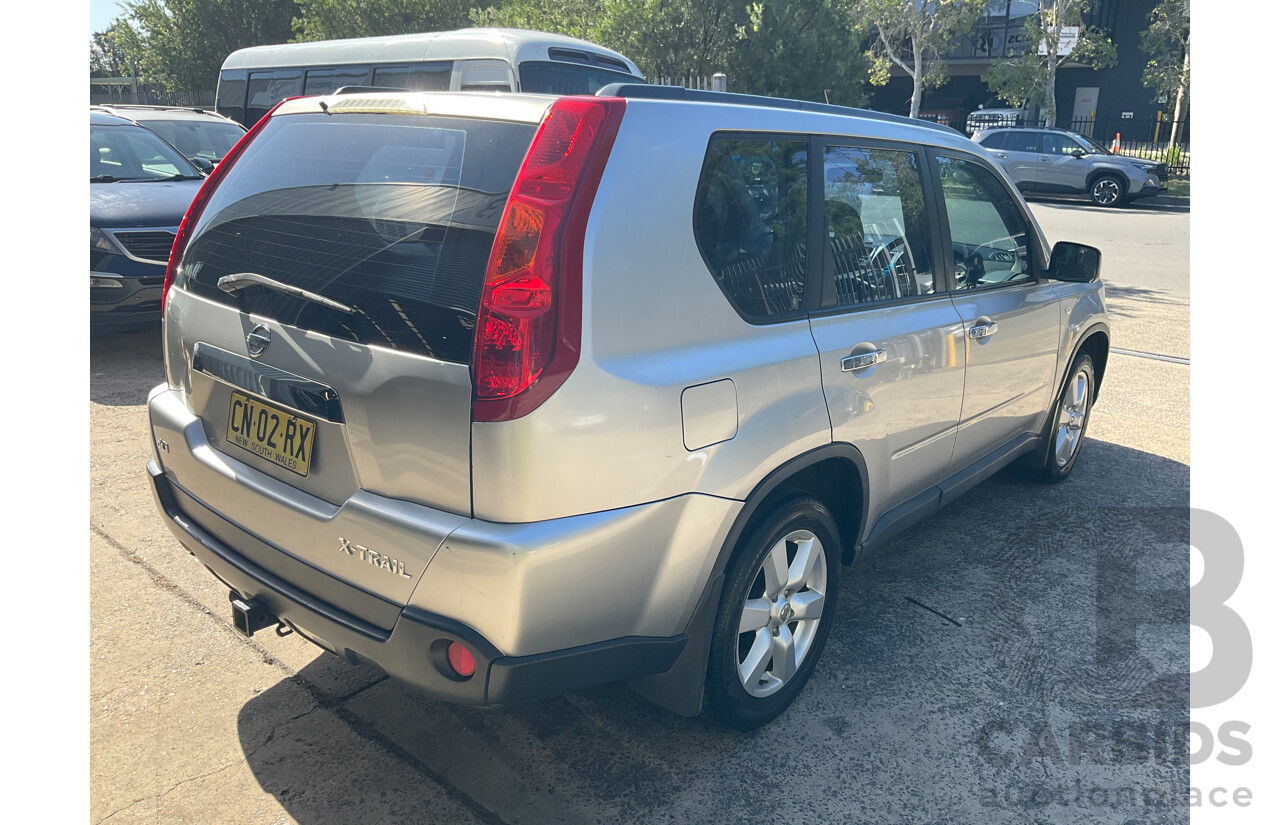 10/2008 Nissan X-Trail TS (4x4) T31 4d Wagon Brilliant Silver Metallic Turbo Diesel 2.0L