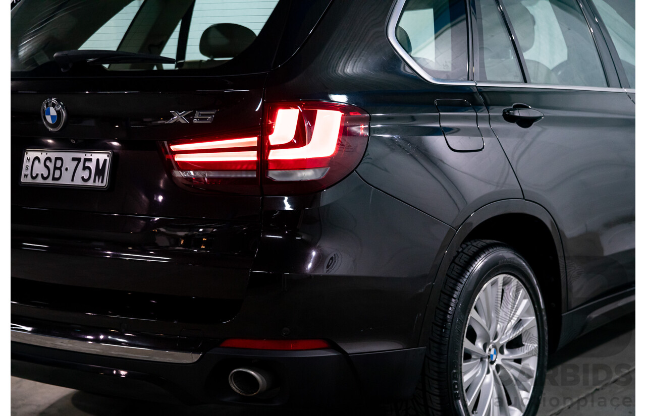 4/2014 Bmw X5 Xdrive 30d F15 MY14 4d Wagon Sparkling Brown Metallic Turbo Diesel 3.0L - 7 Seater