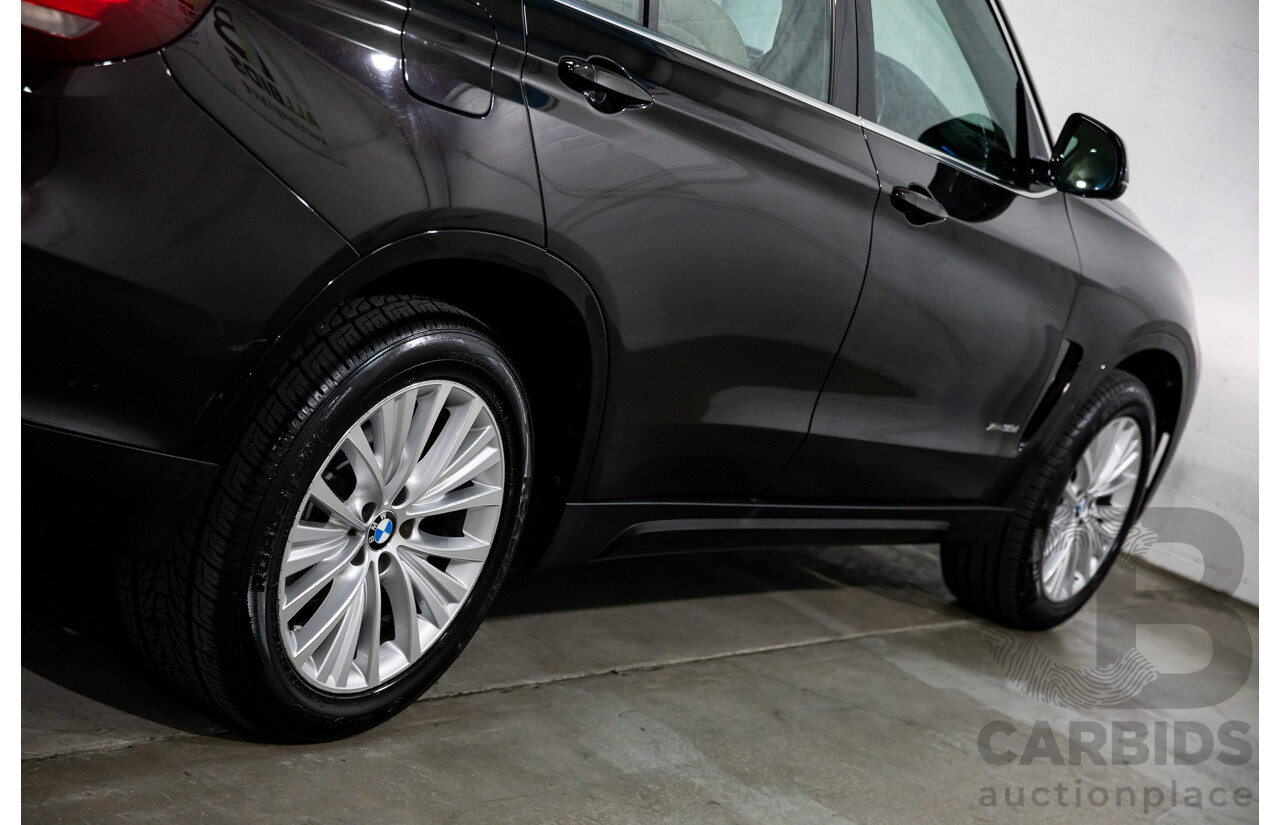 4/2014 Bmw X5 Xdrive 30d F15 MY14 4d Wagon Sparkling Brown Metallic Turbo Diesel 3.0L - 7 Seater